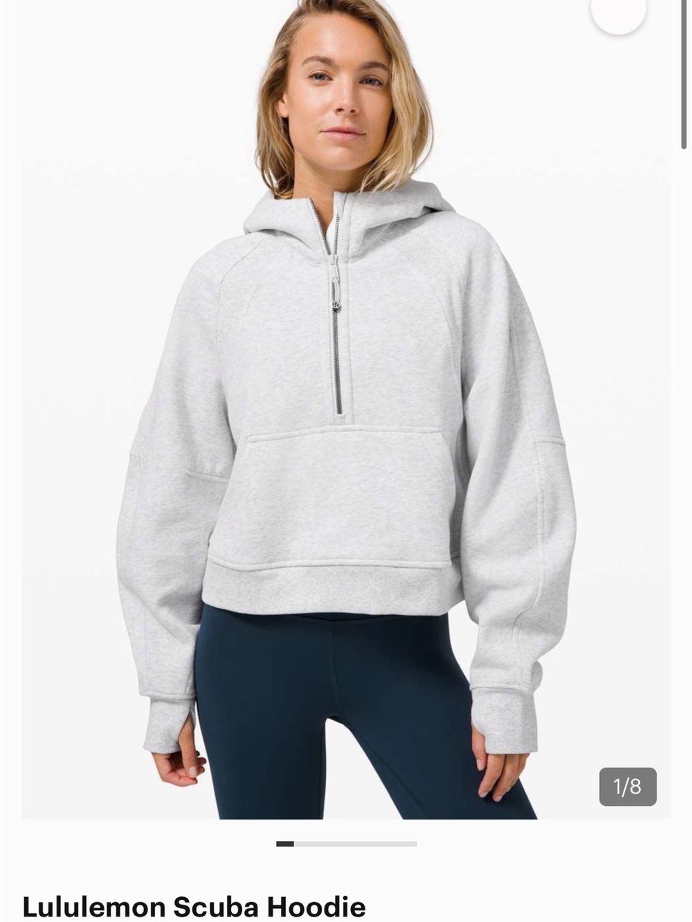Lululemon Scuba Half-Zip Hoodie